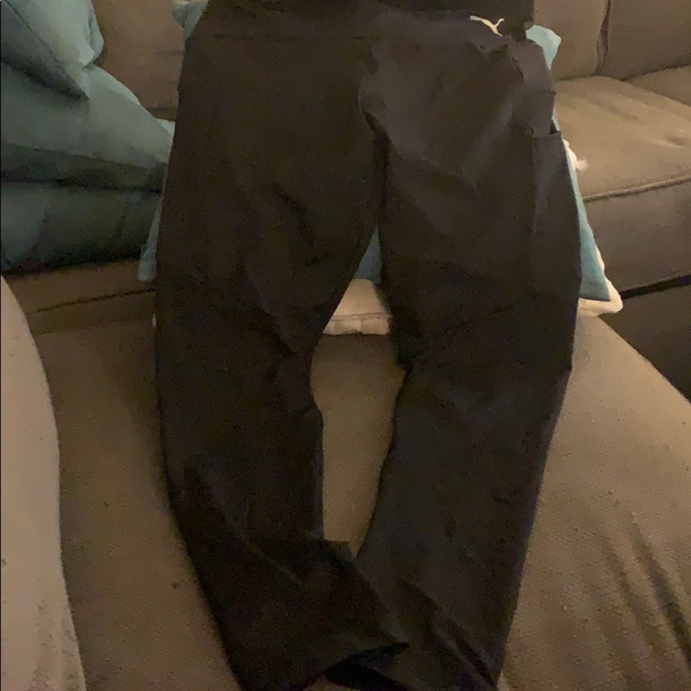 Puma Size XL Black Workout tights